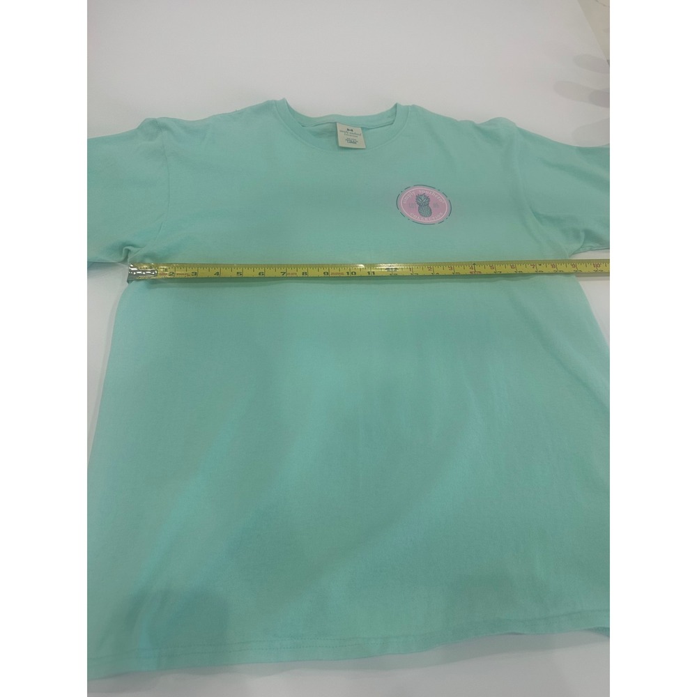 Simply Southern Mint Green Pineapple Simple is Beautiful T-Shirt Large - Picture 6 of 9